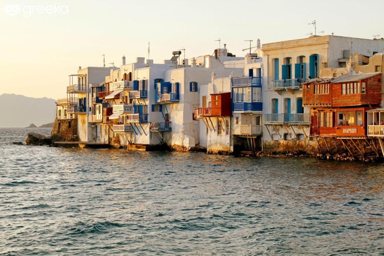 Myconian Little Venice Elite Suites With Sea View Mykonos Town Eksteriør billede